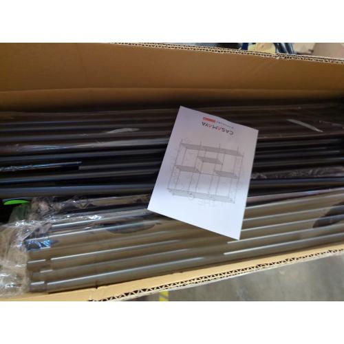 CASAMAYA Clothes Rack, Portable Closet, 80.7 Inch Extra Large Capacity Wardrobe Closet, Clothes Storage Organizer with Shelves and 5 Hanging Rods, Easy to Assembly, Black PCT036B01