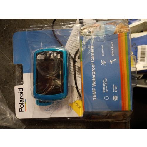 Polaroid IS049 HD Waterproof 16MP Digital Camera, 2.4” LCD Display Portable Handheld Action Waterproof Digital Camera, Teal
