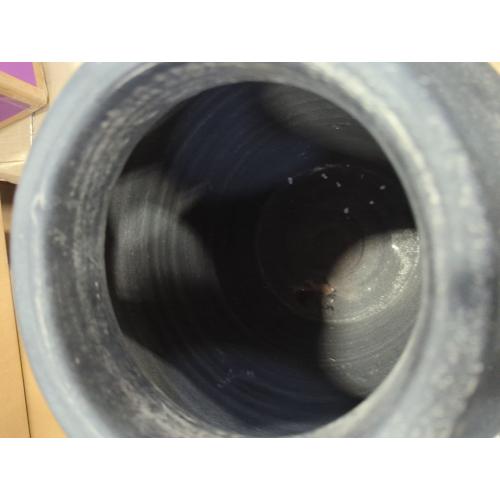 Signature Design by Ashley Meadie Traditional Indoor Terra Cotta Tabletop Vase with Wide Mouth, Blue