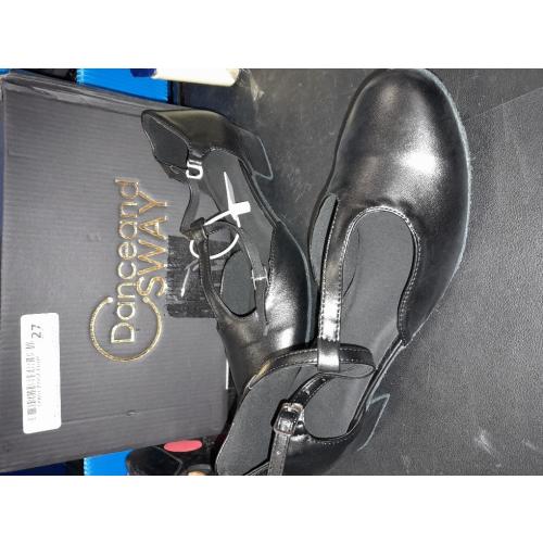 Stelle 2.5 Character Shoes for Women T-Strap Dance Heels for Ballroom Salsa Tango Wedding Flamenco Latin Size 8