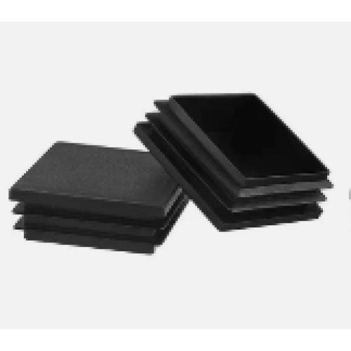 Jetec 2 piece,  2 Inch Square Tube End Caps, 2 Inch Plastic Tubing Plugs