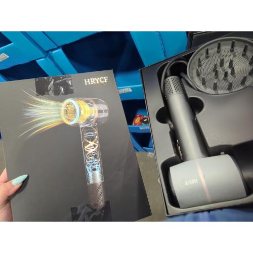 Hair Dryer, 160000 RPM High Speed 200 Million Ionic Blow Dryer, Professional Hair Blow Dryer with Diffuser and Nozzle for Home, Travel & Salon Use, 120V