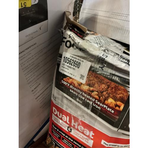 Ninja, Toaster Oven, Air Fryer, Thermometer, Toaster Oven Air Fryer Combo, Stainless Steel, Quick meals, Fries, Frozen Food, Air Fry, Dehydrate, Reheat, 13-in-1,Less Oil, Flip Away Oven, Foodi, SP351