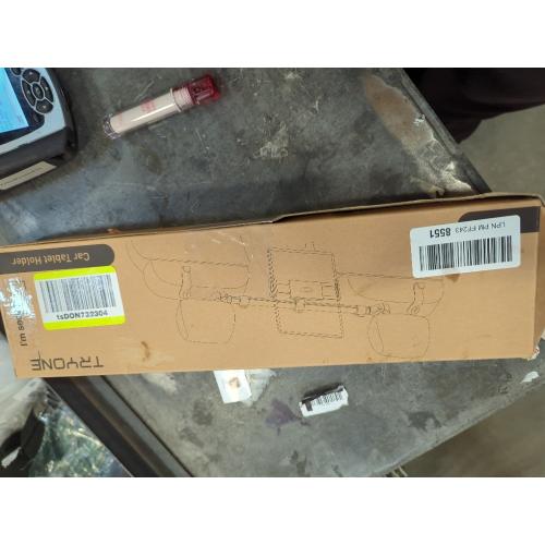 Tryone Car Tablet Holder Mount for iPad: Headrest Tablet Stand for Car Back Seat Compatible with iPad Pro Air Mini | Galaxy Tab | Kindle Fire HD | Switch OLED or Other 4.7-16.1 Devices