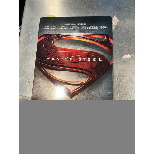 [Amazon.co.jp Limited] Man of Steel Blu-ray Steel Book specification (full amount-limited) [Blu-ray]