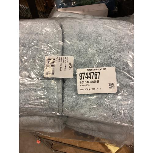 Haven Turkish Cotton Hand Towel in Celestial Blue 6PACK