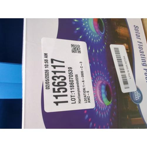 Askyli Floating Pool Lights Solar with Remote, 7.6 Inch RGB Up and Down Color Changing Solar Pool Lights That Float with Dynamic Lighting Effects, Floating Light for Pools, Party, Decor(2)