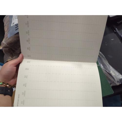 DesignWorks Ink Standard Issue No. 17 Hardcover Cloth Green 7.25 x 11.75 Tall Notebook Journal with 96 Lined Pages - Perfect for Office Work, Writing, and Journaling