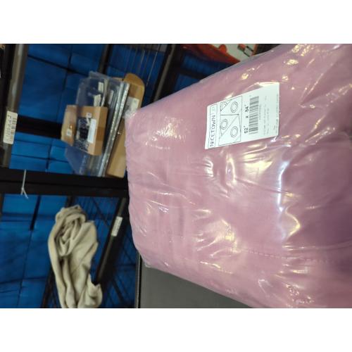 Dry Rose 84 NICETOWN 100% Blackout Curtains 84 inches Long, Pair of Energy Smart & Noise Blocking Out Drapes for Baby Room Window, Thermal Insulated Guest Room Lined Window Dressing(Dry Rose, 52 inches Wide)