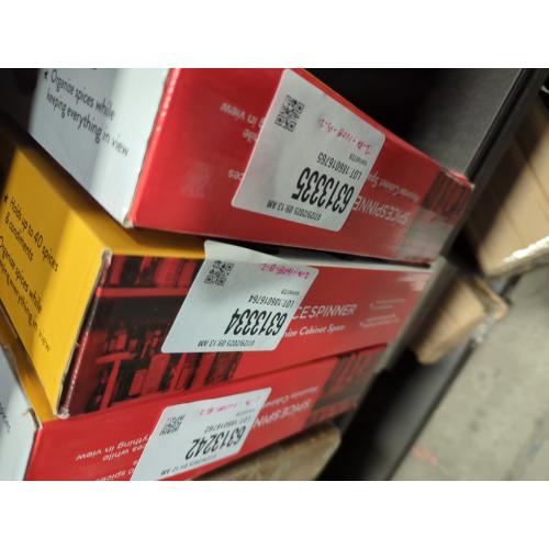 2-Tier Spice Rack Organizer for Cabinet | Rotating Lazy Susan Spice Organizer Holds 40 Spice Jars | Countertop & Pantry Spice Shelf for Kitchen Organization & Storage (Gray)