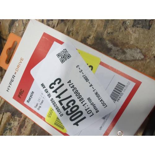 HyperDrive iPad Pro USB C Hub — 4-in-1 USBC Hub w/ 4K30Hz HDMI, USB-C 5Gbps 60W PD, USB-A 5Gbps, 3.5mm Audio Jack — Form-Fitting, Aluminum iPad Docking Station Compatible w/Air & Mini (Space Gray)