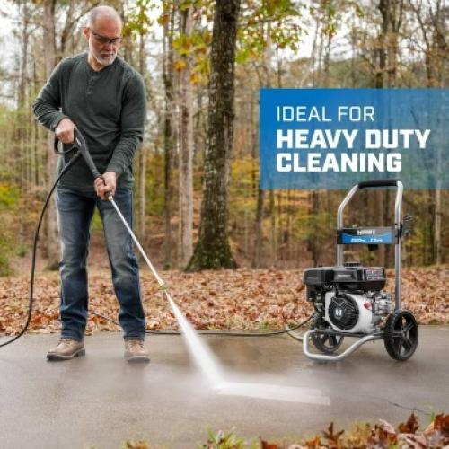 HART 2500PSI 2.5 GPM 212cc Cold Water Gas Pressure Washer