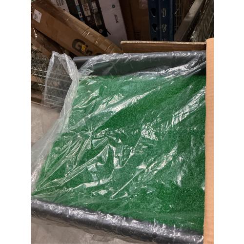 PawStep 50894 Pet Ramp with Poly Grass - Folding, Portable Dog Ramp for Cars, SUV & Trucks - Non-Slip Surface - Lightweight & Durable - Supports Large Dogs up to 200 lbs