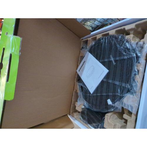 Greenworks Robotic Vacuum GRV-1010 Self-Charging, Wi-Fi Connectivity, 2200Pa Extreme Suction Power, Perfect for Pet Hair, Hard Floors, Carpets, Works with Alexa