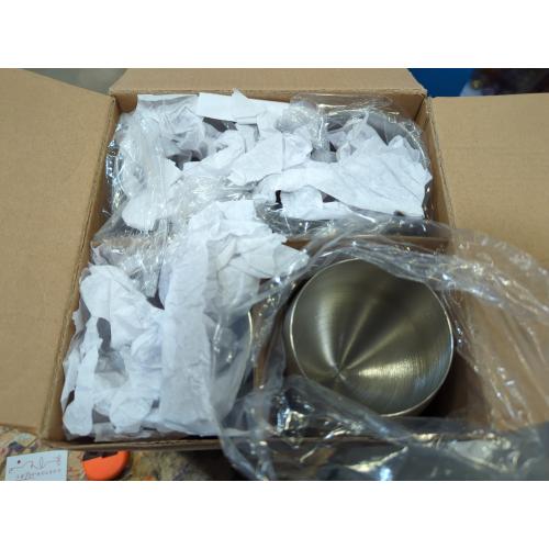 Gusto Nostro Stainless Steel Wine Glass - 18 oz - Cute, Unbreakable Wine Glasses for Travel, Camping and Pool - Fancy, Unique and Cool Portable Metal Wine Glass for Outdoor Events, Picnics (Set of 4)