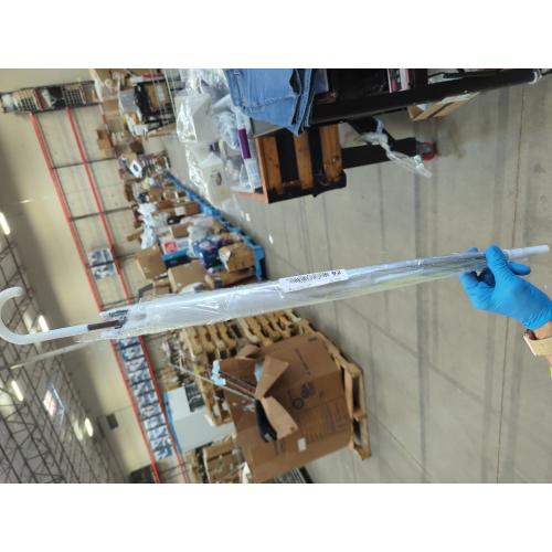 totes Adult Clear Bubble Umbrella with Dome Canopy and Lightweight Wind and Rain Protection