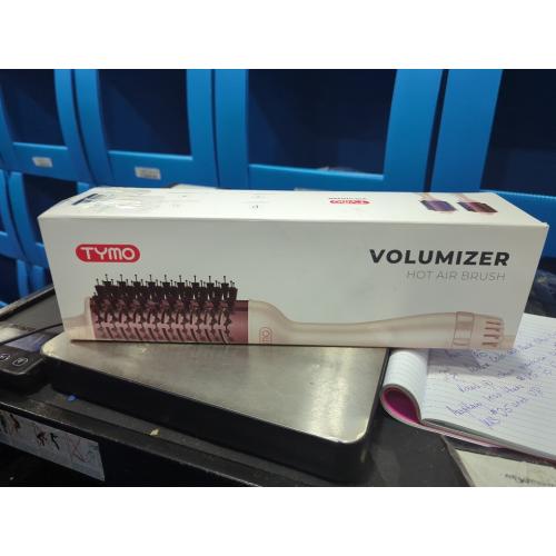 TYMO Pink Volumizer Hair Dryer Brush with Titanium Barrel, 1200W, 3 Speeds, Nylon Bristles, Ionic Technology, Salon Long-lasting Hairstyles, Hot Air Brush for Women, Designed for 120V USA Outlets