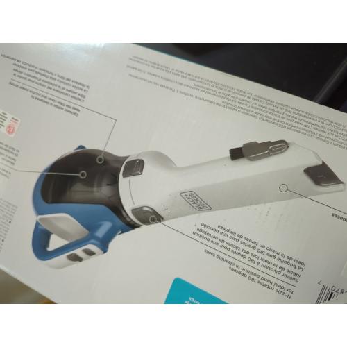 BLACK DECKER dustbuster AdvancedClean Cordless Handheld Vacuum, Compact Home and Car Vacuum with Crevice Tool (CHV1410L)