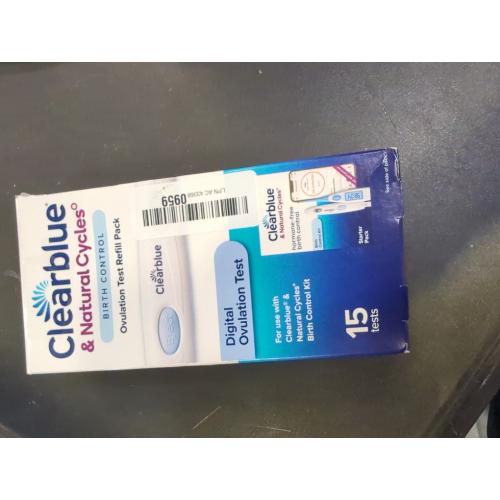Clearblue & Natural Cycles Hormone-Free Birth Control Digital Ovulation Test Refill Pack - 15ct