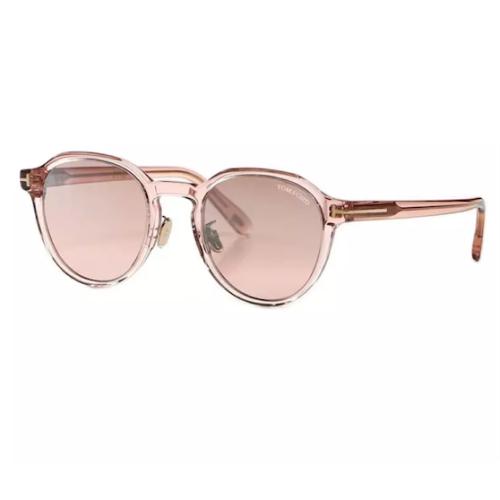 Tom Ford FT0974-K 74Z Sunglasses - Transparent Pink Frame ( No case , No Scratches)