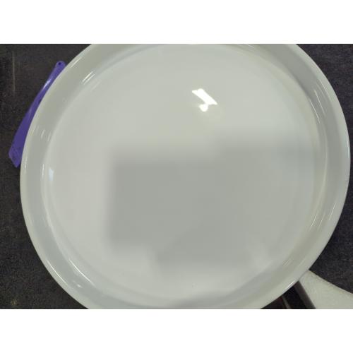 Plant Saucer White Ceramic Deep Pot Tray, Planter Saucers Water Drip Trays for Indoors Outdoor, Thick Durable Sturdy Flower Pot Saucers for Glazing Pots Base,