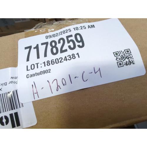 Rear Bike Rack, 110 lbs / 50KGS Bike Cargo Racks Frame Aluminum Alloy Universal Adjustable Cycling Equipment Stand Footstock Bicycle Luggage Carrier with Tools and Reflector for 26-29 Frames