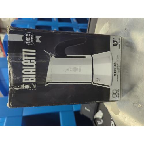 Venus 6 Cup Stainless Steel Coffeemaker - 7.9 oz - Gray