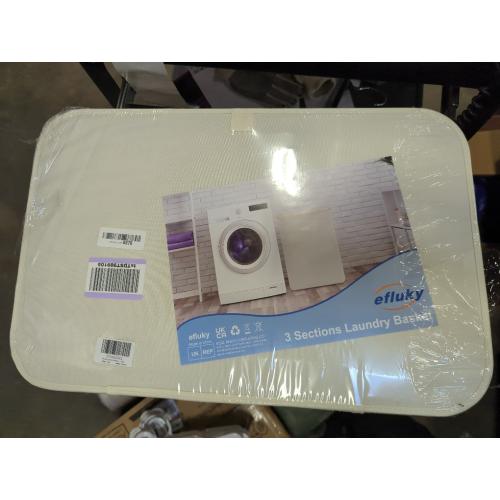 Eflunky 3 Sections laundry basket