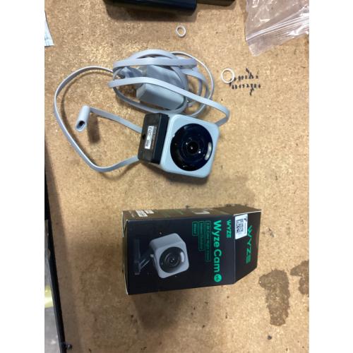 Wyze Cam V4 Plug-in Indoor and Outdoor Smart-Enabled Security Camera