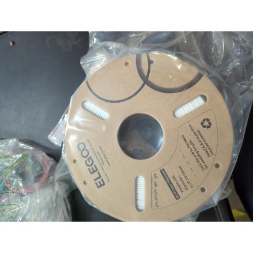 ELEGOO PLA Plus Filament 1.75mm White 1KG, PLA  Tougher and Stronger 3D Printer Filament Pro Dimensional Accuracy  /- 0.02mm, 1kg Spool(2.2lbs) Fits for Most FDM 3D Printers