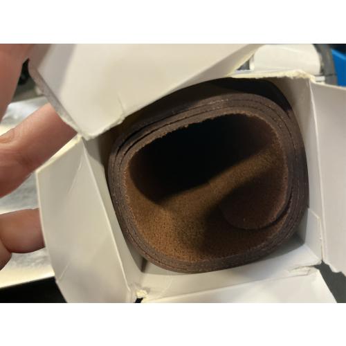 YSAGi Non-Slip Leather Desk Pad, Waterproof Laptop Computer Desk Keyboard Mat, Table Protector Blotter Mat, Large Mouse Pad for Office/Work/Home/Decor(Dark Brown, 23.6 x 13.7)