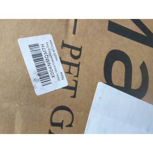 Malier Metal Freestanding Dog Gate, 32'' Height Outdoor Indoor Dog Fences, Extra Wide Foldable Puppy Gate for Stairs (Black, 【2 Panels】 40''W × 32''H)