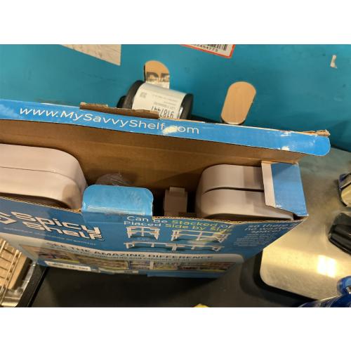 Spicy Shelf Patented Spice Rack and Stackable Organizer