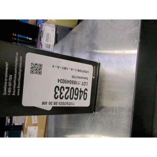 Braun Electric Nasal Aspirator - Mucus Remover, Blocked Nose Relief for Newborn, Baby and Toddler, Electric Suction Power, 2 Suction Levels, 2 Nose Tip Sizes, Dishwasher Safe, FSA and HSA Eligible