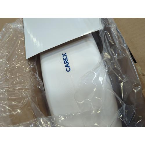 Carex Raised Toilet Seat - White