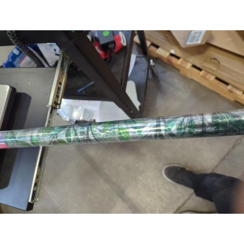 Window Privacy Film Stain Glass Window Film Rainbow Window Film Window clings Non-Adhesive Reusable Decorative for Room (Leaf Rainbow, 45.2 x 78.7 in)