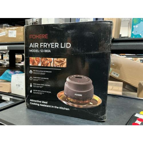 Air Fryer Lid for Instant Pot 6Qt/8Qt, 7 in 1 with LED Touchscreen, Turn Your Pressure Cooker Into in Seconds, Air Fryer Accessories and Recipe Cookbook Included