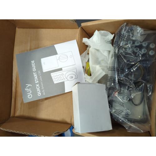 eufy Security Smart Lock C30, Keyless Entry Door Lock, Built-in WiFi Keypad Deadbolt for Front Door, No Bridge Required, Easy Installation, App Remote Control, Reliable Power, BHMA Grade 3