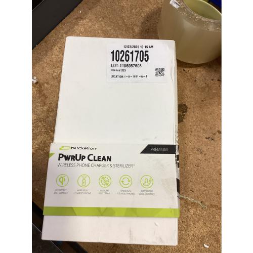 Bracketron Power Up Clean Up Wireless Phone Charger and Sanitizer