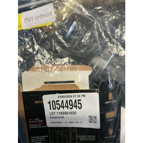 MyCharge - Adventure H2O Turbo 10,050 MAh Portable Charger for Most USB Enabled Devices - Gray