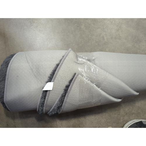 Ophanie Round Rug Large Grey Circle Area Rugs, Fluffy Fuzzy Large Bedroom Carpet 6 foot, Plush Shag Solid indoor Floor Gray Living Room Christmas Circular Aesthetic Decor for Kids Teen Boys Baby,Nursery