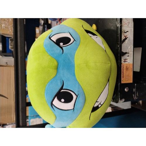 Club Mocchi Mocchi- Teenage Mutant Ninja Turtles Plush - Leonardo Head Plushie - Squishy TMNT Toys - Plush Collectible TMNT Figures - Soft Plush Toys and TMNT Room Decor - 15 Inch