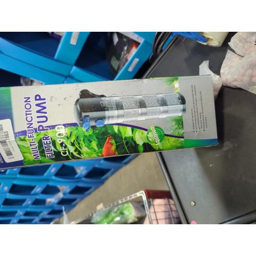 FREESEA Aquarium Filter Fish Tank: 8W Submersible Internal Power Filter 3-Stage Filtration System for 40-100 Gallon Turtle Tanks