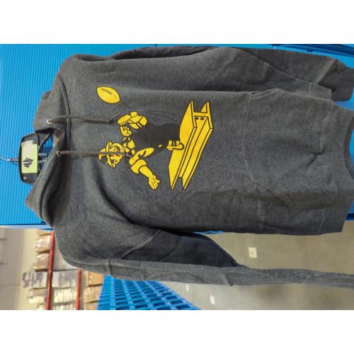 Team Fan Apparel NFL Adult Medium Unisex Modern Throwback Ultra Soft Fleece Hooded Sweatshirt, Heathered Football Hoodie