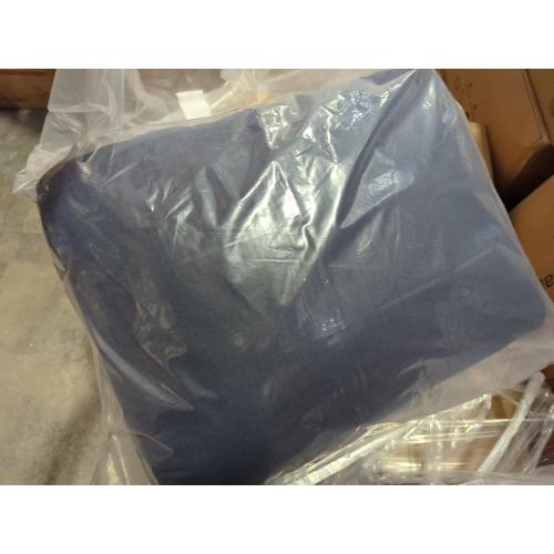 Indoor/Outdoor Sunbrella Seat/Back Cushion Blue