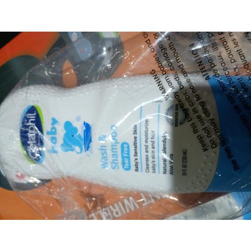 Cetaphil Baby Shampoo and Body Wash with Organic Calendula, Tear Free, Hypoallergenic, Ideal for Everyday Use, Dermatologist Tested, 7.8oz  ( set of 3 )