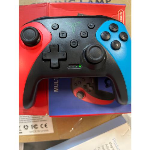 Wireless Switch Controller for Nintendo Switch/Switch 2/Lite/OLED Controller, Switch Controller with a Mouse Touch Feeling on Back Buttons, Extra Switch Pro Controller with Wake-up,Programmable, Turbo Function