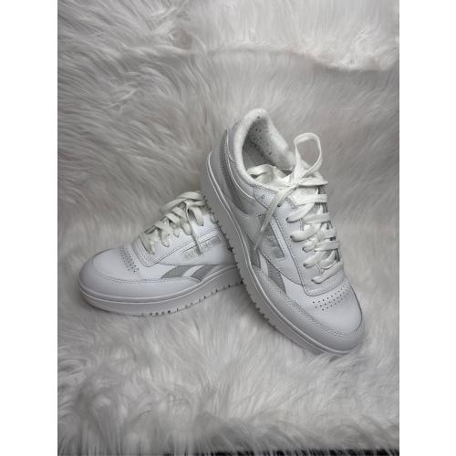 Womens Reebok CLUB C DOUBLE REVENGE Shoe Size: 9 Ftwwht - Pugry2 - Ftwwht Fashion Sneakers
