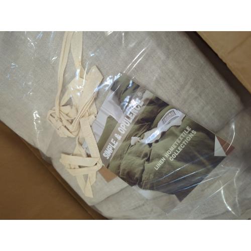 Sanracie Cotton Comforter King Size,Solid Color Bedding Comforter Set Linen Feel Textured 3 Pieces(1 Wheat Bed Comforter   2 Pillowcases) Soft Lightweight Neutral King Bedding All Season