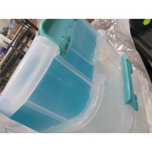 Sterilite 14138606 Layer Stack & Carry Box, 10-5/8-Inch